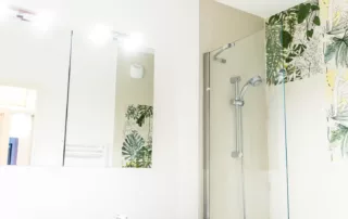 Robinetterie de bains douche de chez Nicolazzi